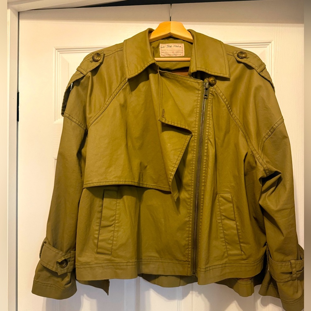 Free People Brenda Aviator Trench Coat - Picture 4 of 16